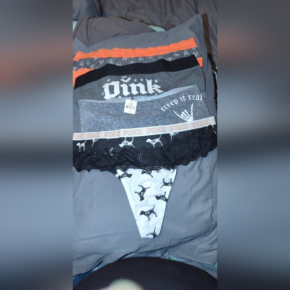 Lot of 5 Halloween Victoria's Secret Panties